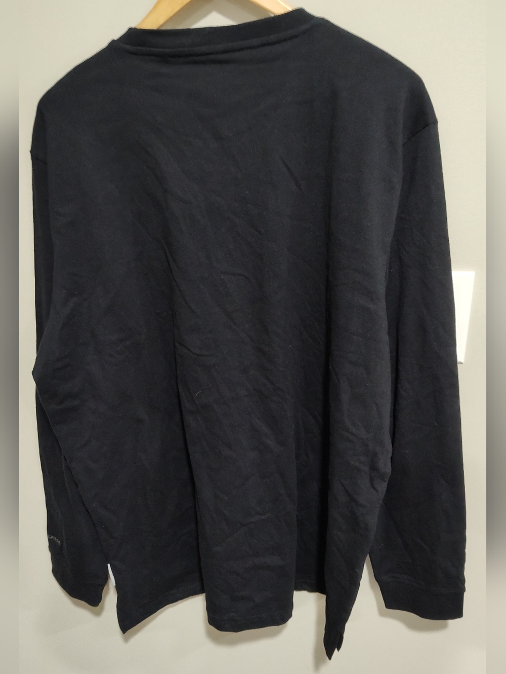 NWT John Deere Mens Long Sleeve T-Shirt Embroidered Logo Crew Neck Black Size XL - Picture 7 of 10